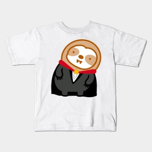 Cute Vampire Sloth Kids T-Shirt